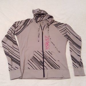 Zumba Hoodie Feel the Music Grey, Med